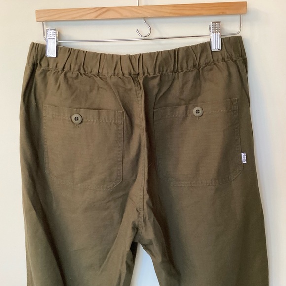 NWT Poler Outdoor Elastic Waist Ripstop Camping Hiking Pants - Olive Green - L - Picture 6 of 9